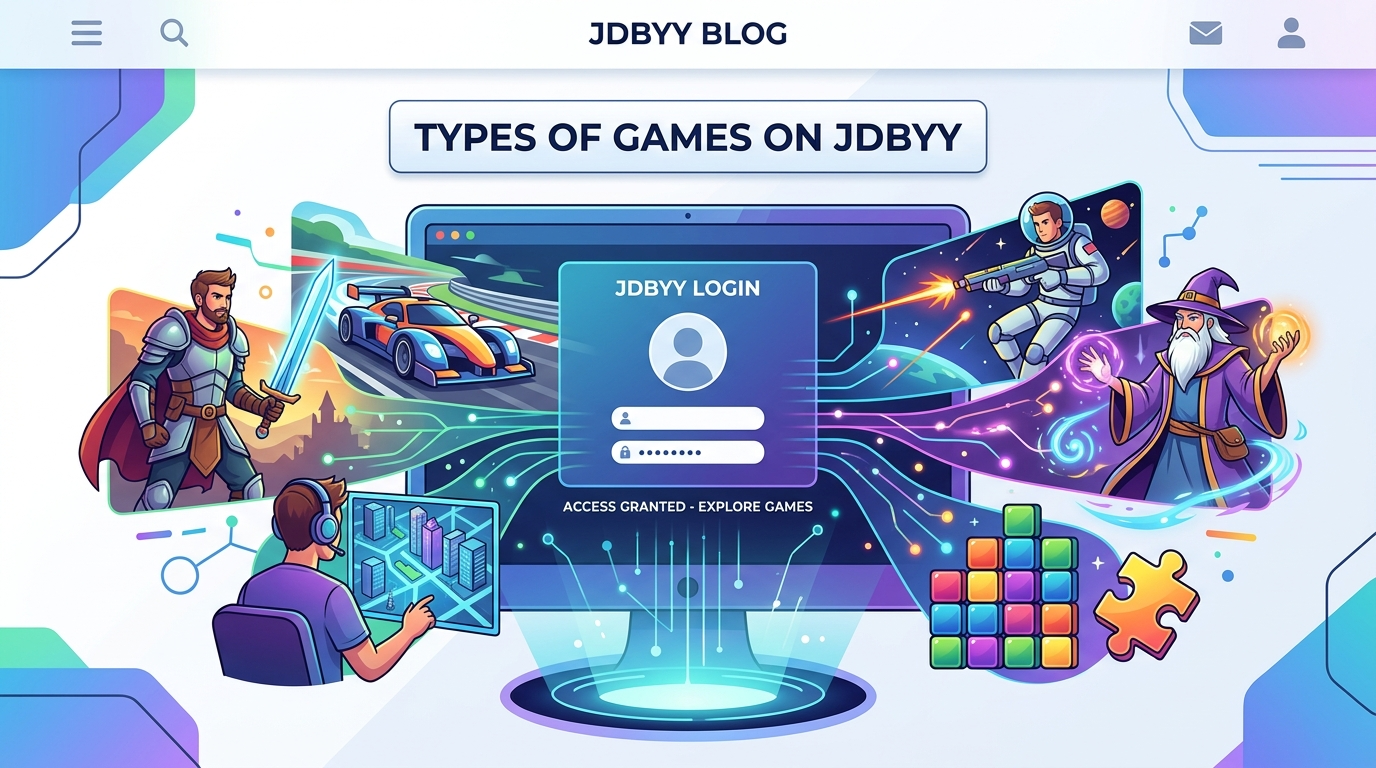 JDBYY တွင် ကစားနိုင်သော ဂိမ်းအမျိုးအစားများ