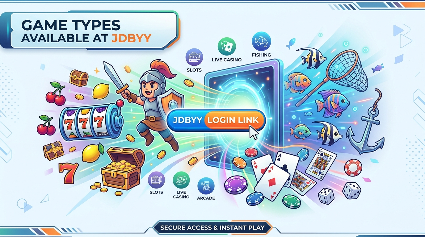 JDBYY login link ဖြင့် ဂိမ်းအမျိုးအစားများ