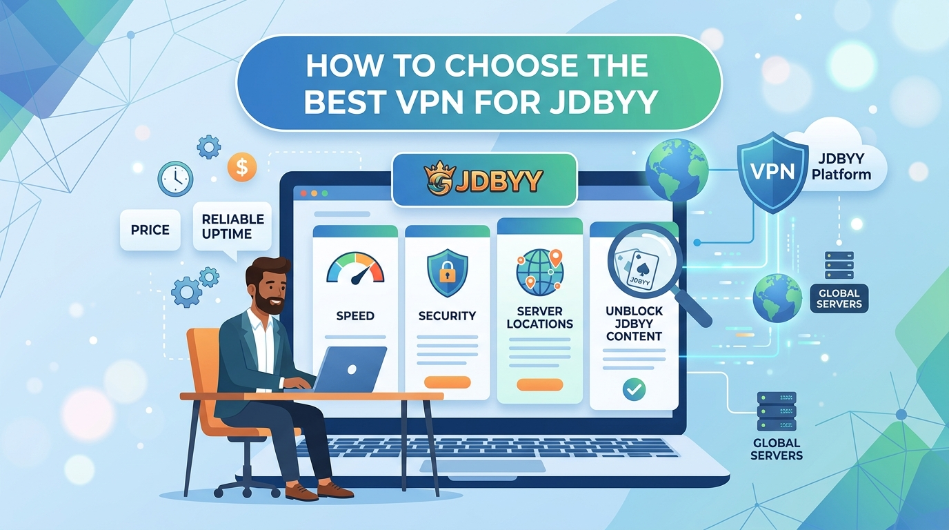 JDBYY အတွက် အကောင်းဆုံး VPN ကို ရွေးချယ်နည်း