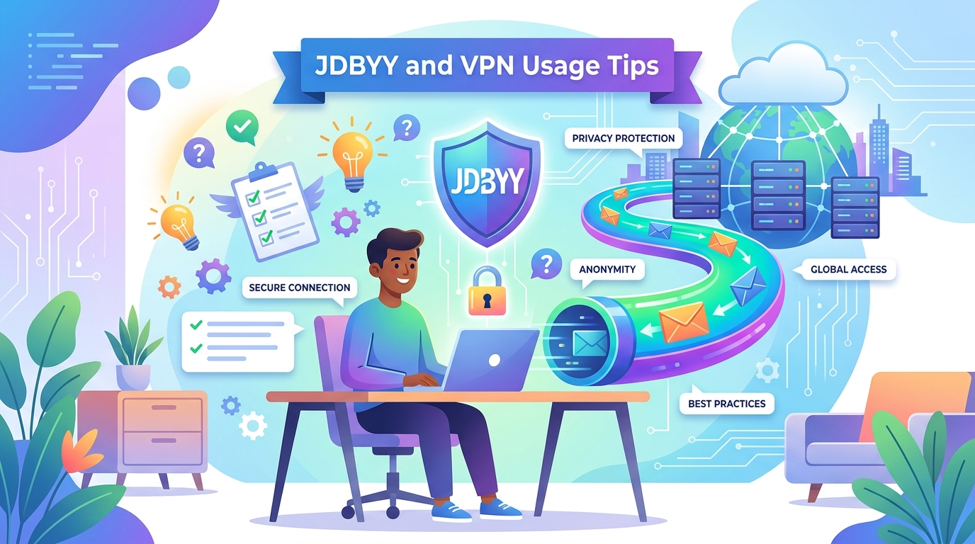 JDBYY နှင့် VPN အသုံးပြုခြင်းဆိုင်ရာ အကြံပြုချက်များ